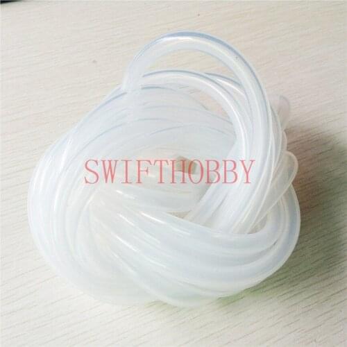 Silicone tube line 4m long, 7mm OD, 4mm ID RC BOAT