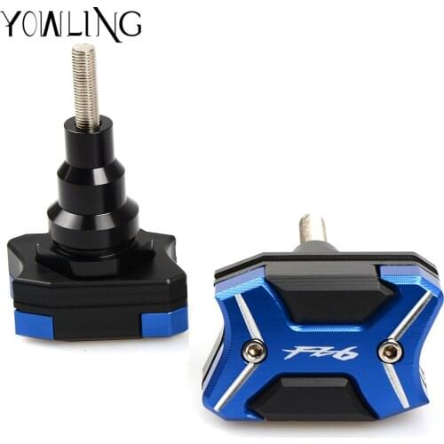 CNC Frame Sliders Crash Pad Cover Falling Protector Guard For Yamaha FZ6 2007 2008 2009 2010 2011 2012 2013 2014 2015 2016 2017