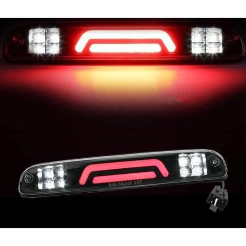 OXILAM LED Third Brake Lights Car High Positioned Mounted Additional Rear Stop Lamp DRL For Mazda B2300 B2500 B3000 1995-2003