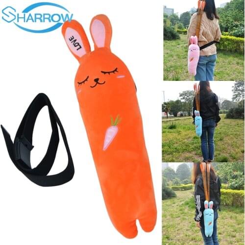 Archery Creative Cartoon Arrow Quiver Adult Arrow Tube or Kids Children Shooting Practice Gift Hunting Shooting Accessories