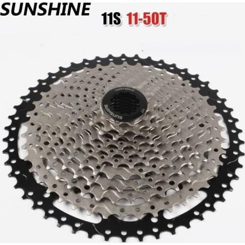 SUNSHINE Mountain Bike 11 Speed Cassette Flywheel Sprocket 11-50T Bicycle Parts 11 Speed Cassette Flywheel