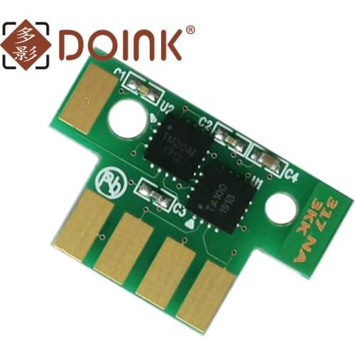 4pcs Toner chip for Lexmark CS417 CS417dn CS517 CX417 CX417de CX517 CX517de 71B1HK0 71B1HC0 71B1HM0 71B1HY0 6K 3.5K NA
