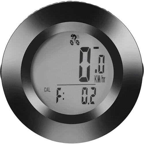 Bike Speedometer Wireless, 3 Color LCD Backlight Display Waterproof Mountain Bike Speedometer with Automatic Wake-Up