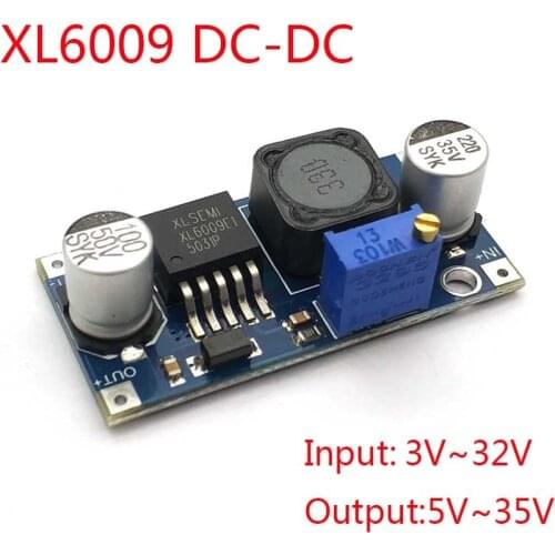 XL6009 DC-DC Booster module Power supply module output is adjustable Super LM2577 step-up module