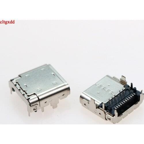 10pcs 12Pin 24Pin SMT Socket Connector Micro USB Type C 3.1 Female Placement SMD DIP PCB design DIY high current charging