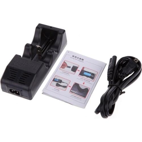 30pcs/lot TrustFire TR-005 Single Universal Battery Charger For 16340 18650 25500 26650 26700 Lithium Batteries AC110-240V Input