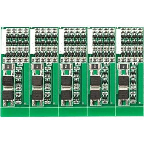 5PCS 4S 16.8V 8A BMS Lithium Battery Charger Protection Board with Power Battery Balance/Enhance PCB Protection Board