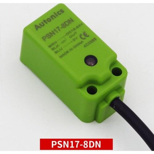 Elevator accessories PSE17-5DN PSN17-8DN-5DP2 three-wire NPN square metal inductive proximity switch