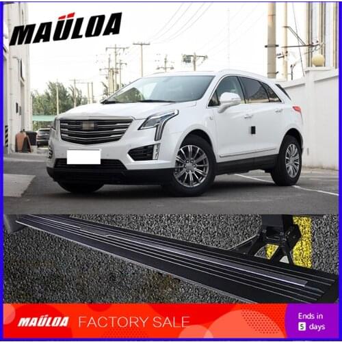 Car Accessories High quality aluminium alloy Automatic scaling Electric pedal side step running board for XT5 2016