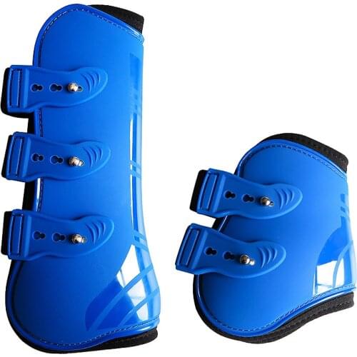 Free shipping horse tendon boot,4 pieces per set,PU shell ,Neoprene filling.(AC7028&7029)