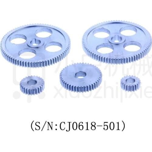 Free shipping S/N CJ0618-500 5pcs mini lathe gears Household small lathe, metal gear Metal Cutting Machine gears lathe gears