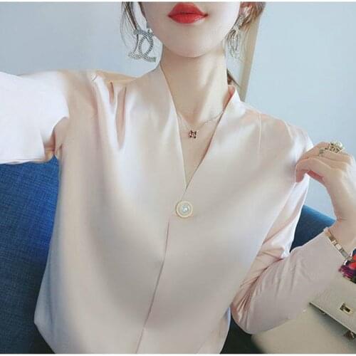 CAN XIN LCY Womens Long Sleeve Polo Shirts