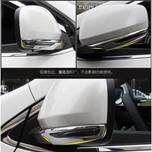 Higher star ABS chrome 2units door mirror decoration trim for Renault Kadjar 2015