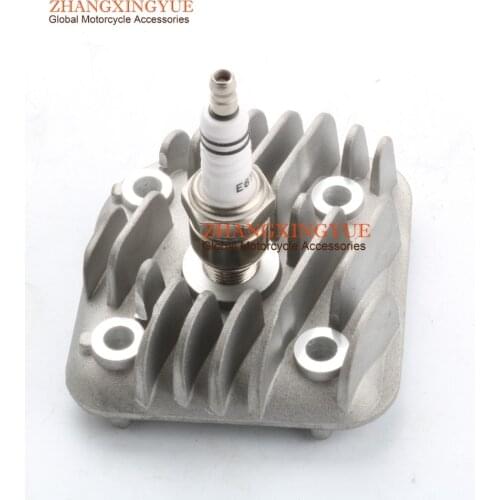 40mm - 47mm 1PE40QMB CYLINDER HEAD & E6TC spark plugs for Yamaha JOG 50 92-91 4SC JOG 50 R AC 02-13 Neos 50 97-13 5AD Easy 2T