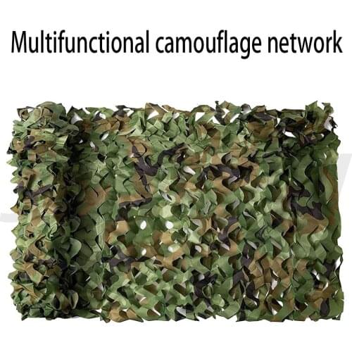 Camouflage net is suitable for sunshade photography, hunting ground party decoration and real life CS size can be customized