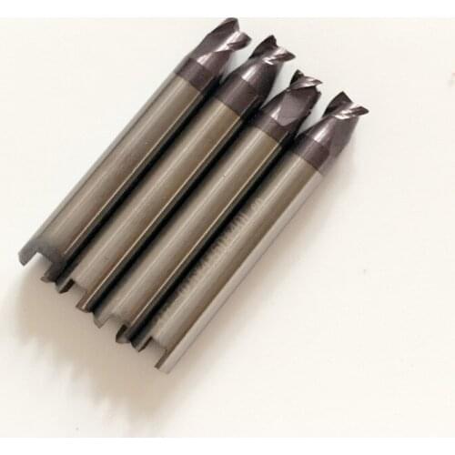 5.0mm carbide key cutter W292 end milling cutter 3 twist drill for blank keys cutting(one piece)