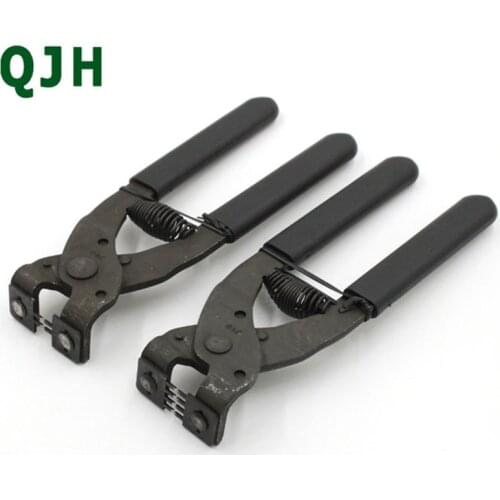 Leather Handmade DIY Craft Tools Sewing Thread Seam Hole Punch Household Leather Chisel Punch Pliers 4mm' Spacing 2-4Teet