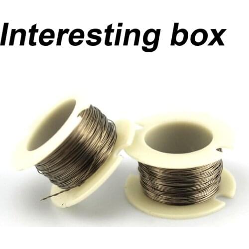 Heating wire 0.2mm (10 meters) resistance wire cutting foam heating wire nickel cadmium wire diy heating sheet