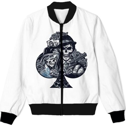 REAL American US SIZE Custom Vintage chicano tattoo 3D Sublimation print Zipper Up Jacket plus size 4XL 5XL 6XL