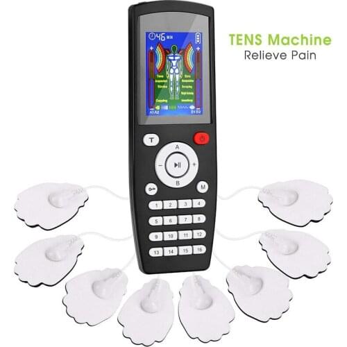 Low frequency pulsed therapy apparatus 16 mode four channel Tens EMS muscle apparatus systemic point massage apparatus