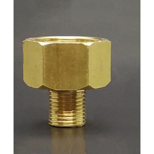 1/8" 1/4" 3/8" 1/2" BSP Female To Male Reducing Bushing Brass Coupling Coupler Connector Water Gas Oil