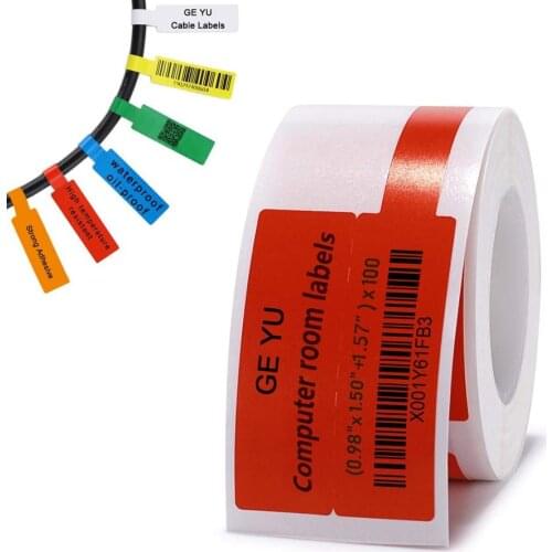 NIIMBOT B3S B21 Portable Thermal Cable Label Wire Tube Marking Machine paper Line Number Label Maker Power Communication Network