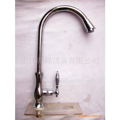 Tiger Ben Full copper kitchen faucet single cold vegetables basin sink basin laundry tub faucet rotation