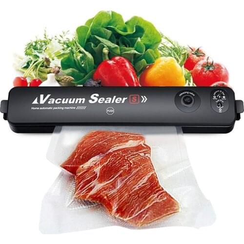 Vacuum Sealer 220V Automatic Vacuum Packing Machine for Food Storage Kitchen Tool Vegetables Fruits Meat Fresh Packaging