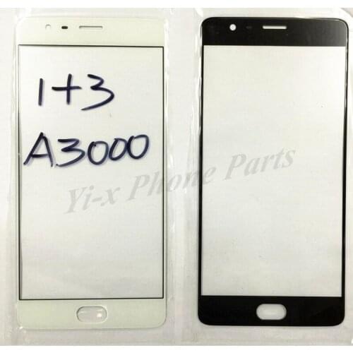 10Pcs/lot For Oneplus 3 Front Outer Glass Lens Replacement for One plus three Touch Screen Glass Cover For Oneplus3 A3000
