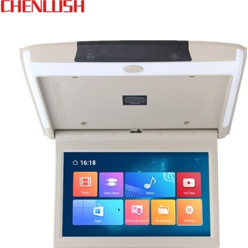 2021New 11.6/12.5" Inch Android 9.0 2+16G Car Roof Mount Monitor HD 1080P MP5 Video Player WIFI/Bluetooth/FM/USB/ Car Ceiling TV