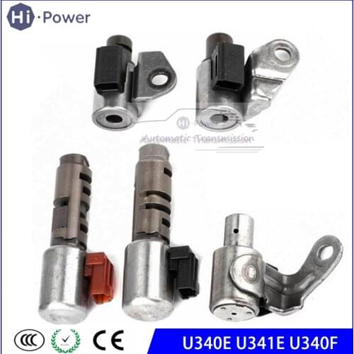 U340E transmission solenoid valve Kit for 1999-UP Lexus Toyota Corolla s 1.8L ZRE142L NZE121 1NZ-FE U341E U341F