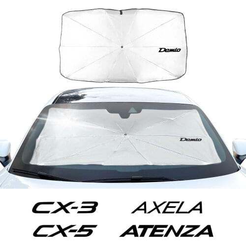 Car Front Window Sunshade Parasol For Mazda 3 6 CX3 CX6 Atenza Demio Axela Auto Flodable Sun Shade Umbrella Visors Accessories