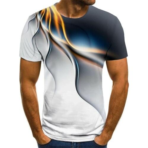Mens T-shirt Short Sleeve 3D Printing Lightning T-shirt Unique Raindrop T-shirt Kids T-shirt Round Neck Oversized Clothing
