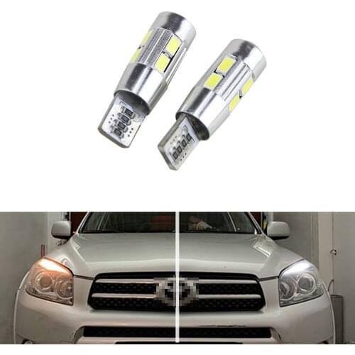 2x Canbus T10 W5W 168 194 LED Clearance Side Marker Lights For Toyota RAV4 3rd. Gen. XA30 NonFL (2008)