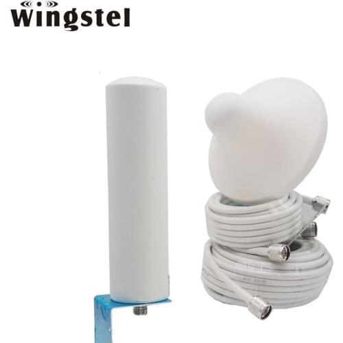 Gsm 2g 3g 4g Lte 698-2700mhz Outdoor Omni Antenna Indoor Ceiling Antenna For Signal Booster transceiver