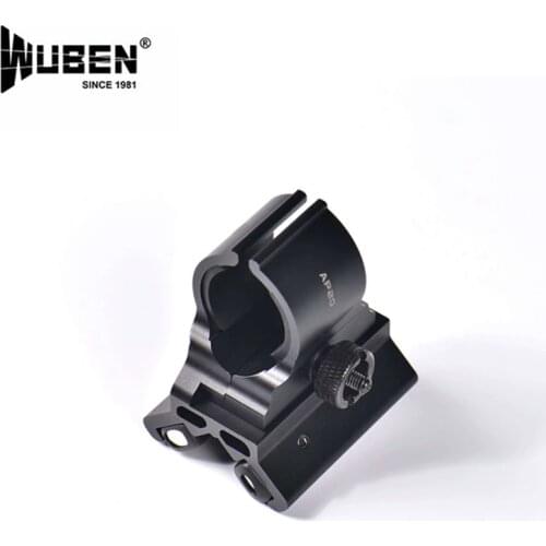 WUBEN AP20 Magnetic Tactical Flashlight Rail Mount compatible with 22mm-28mm dimension flashlight