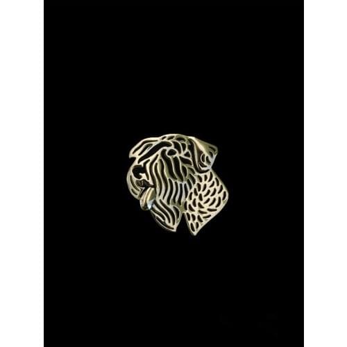 Trendy high quality Sealyham Terrier dog brooches and pins plated silver plated brooches fashion jewelry