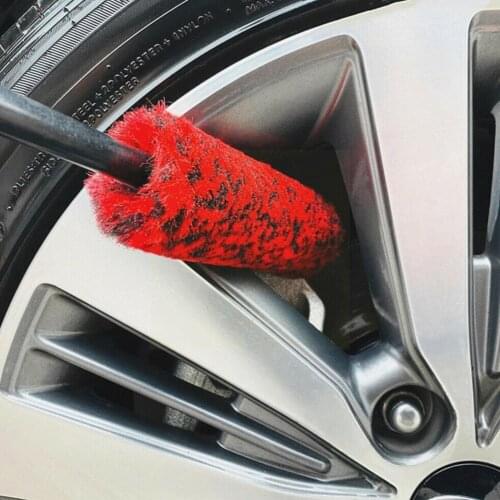 Wholesale car cleaning brush car wheel brush microfiber good effect damage the does wheel decontamination soft waterproo no L3W6