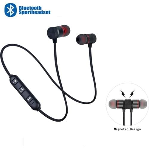Sport Wireless Bluetooth Earphone XT6 Headset Handsfree Neckband Magnetic Headphone mini i7 Music Earpiece PK Earbuds XT 11