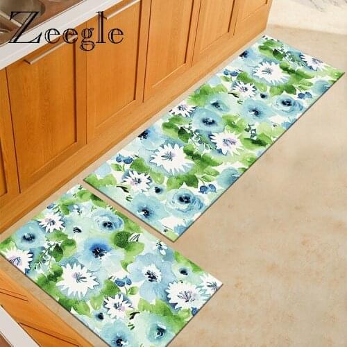 Zeegle Living Room Rug Absorbent Kitchen Mats Anti-slip Floor Mats Bedroom Carpet Bedside Rugs Carpets For Children Bedroom