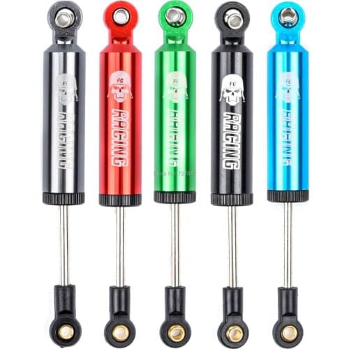 2Pcs 1:10 100mm Built-in Spring Shock Absorber Damper for 1/10 RC Crawler Axial SCX10 90046 TRX-4 MST Redcat RC Car Parts