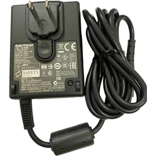 8.4V 0.8A/ 7.4V0.8A LI72/L172 AC Adapter For Zebra QL220/QL320/RW420/QLN42 Printer Battery Charger