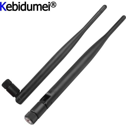 Latest Aerial SMA Male Wireless Router WiFi Antenna 2.4 GHz 5dBi 802.11b/g For Mini PCI U.FL IPX To RP SMA Male Pigtail Cable