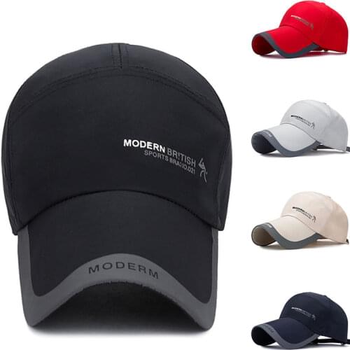 Men Women Adjustable Baseball Cap with Long Eaves Visor Hats Casual Leisure Outdoor Sports Run Hats High Quality Baseball Caps
