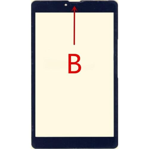 Black 8 inch Tablet touch for Digma Plane 8548S 3G PS8161PG / 8549S 4G PS8162PL Touch screen free