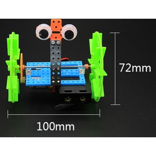 Scientific experimental toys Two-wheel balance robot Handmade elementary Creative model small production small invention