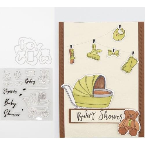 New metal Cutting Dies stamps and dies 2020 DIY Scrapbooking Stencil die cut cutter Card Embossing clear stamp cling P026