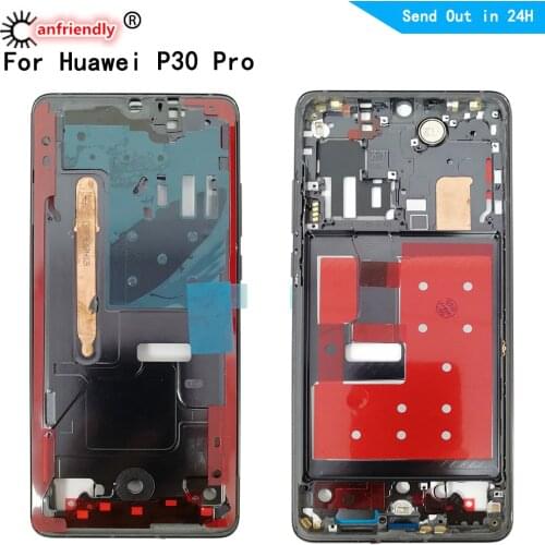 P30Pro Middle Frame For Huawei P30 Pro VOG-L29 L09 AL00 TL00 L04 AL10 HW-02L Middle Frame Housing Cover replacement middle frame