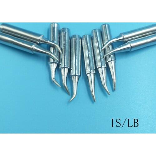 10pcs 900M-T Soldering iron tip 900M-T-IS/LB For Youyue Saike aoyue lucky solder tips 936 907 852d++ 909D 852