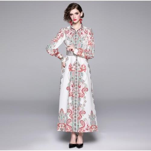 Stock Woman Dress Min.50pcs/lot Elegant Printed Female Dresses Best Price Good Quality Clearance Skirts Dress Spring